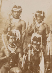 Citrate Drawing Nouvelle Caledonia Kanak SNAP SHOT 1900