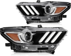 Headlight Assembly Fit for Ford Mustang 2015-2020 Xenon Type | Fit 2015-2020 for