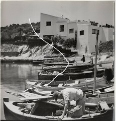 24x18cm Vintage Barite Photo 1961 Salvador Dali House in Cadaques photo C