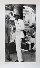 WALKER EVANS Citizen Havana 1933 Original Silver Gelatin Estate Stamped Ed of 75