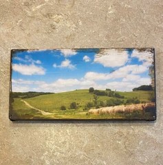 Original Art Photography on Canvas Country Life Country Side Landscapes set of 3