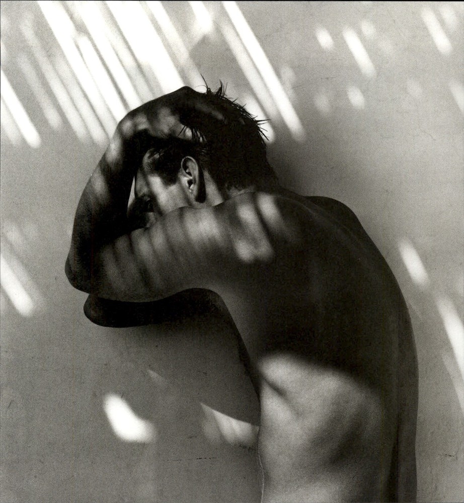 1989 Original HERB RITTS Nude Male Model Hoyt Positano Emotion Art Photo Gravure