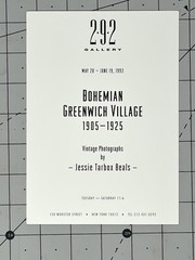 Jesse Tarbox Beals (1870-1942) Art Announcement Card 1993 – Bohemian NYC