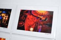 Set of 4 Matted Prints Vintage Pinball Photos Machines Retro EAO 5×7