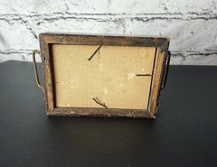 Antique Early 20th Century Fred Thompson Oddities Hand Mini Tray Portland ME