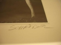 Original signed Photograph framed Paul Schroeder Denver Artist 1993 Male Nudes
