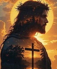 jesus christ wall art 8*10 religious christian faith god home decor print jesus