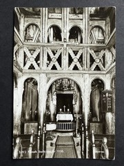 Vintage Postcard Fantoft Stave Church Bergen Norway Architecture Art Photo 1966