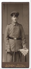 Photograph Ad. Winkler, Görlitz, Berliner-Straße 12, Uffz. in field grey with bayo
