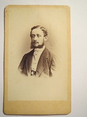 Berlin – 1866 – A. von Funke as Man with Beard – Portrait/CDV