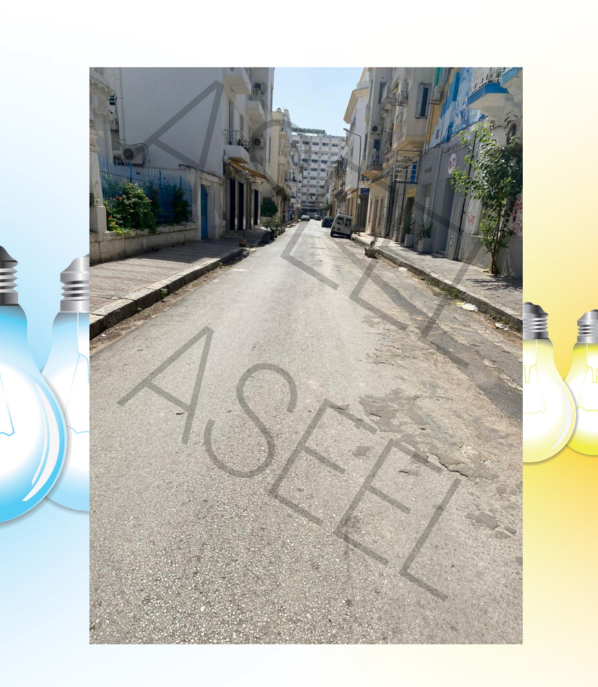Calm Street, Summer 2022, Tunis – Original Digital Photograph (st99002)