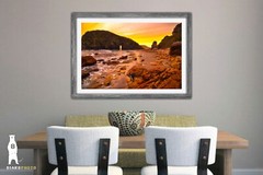 Arch Rock Sunset at Harris Beach – Oregon Coast Photography, PNW Wall Art Prints