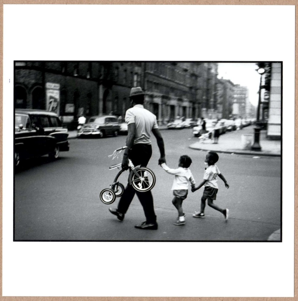 ESTATE STAMPED LEONARD FREED HARLEM NEW YORK 1963 LTD 6 x 6 MAGNUM PRINT