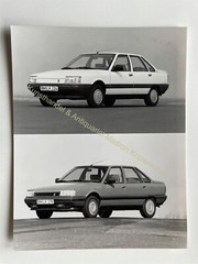 orig. Large press photo sales photo car Renault 21 GTS 21×16.5 cm