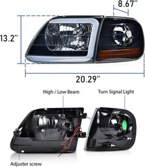 Headlights (Faros Delanteros)&Corner Parking Lights – | Automotive LED Headlight