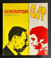 Rare «GENERATION GAP» Vintage 60s Role Identity Board Game w/ Martin Bough Photo