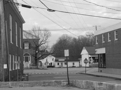 S-N-11 Ghost Town Photo (3 Monochromatic Shades, 3 Sizes Available)
