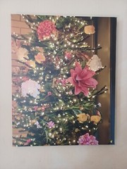 Original Photo Canvas Print. Titled » Flower Tree. 16×20 Inches.