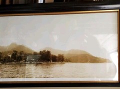 Wakaji Matsumoto Antique Hiroshima,Photo Inland Sea Japan, Cunard Ship Franconia
