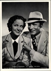 Photo actress Maria von Tasnady, actor Willy Fritsch,… – 10682033