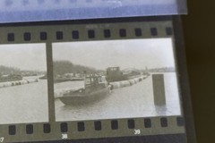 56 great old negative pictures – Hülskens Wesel – shipping laying culvert? 60-7