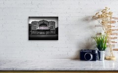 Abandoned Theatre Photography Hanover Pennsylvania Black and White Art Print