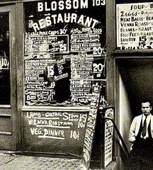 Blossom Restaurant NYC 1935 Art Print Card Photo By Berenice Abbott – Fotofolio