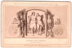 12 Photographs Fried. Bruckmann, view of Vienna, pictures of the Magic Flute in the Lo