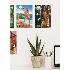 Yuengling Black Beer Metal Poster Sign Sexy Girl Wall Art Man Cave Decor Read De