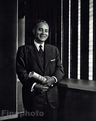 1958 Vintage 16×20 RALPH JOHNSON BUNCHE Negro Black Michigan Nobel YOUSUF KARSH