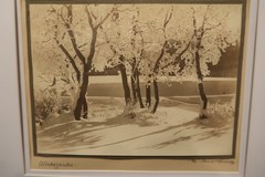 Albert Steiner St. Moritz Vintage Silver Print Photograph Pencil Signed/Titled