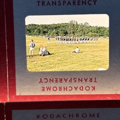 Lot Of 40 1950’s Red Border Kodachrome Military Family Summer 35mm Color Slides