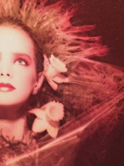 VINTAGE SURREAL MODERNIST PORTRAIT FIGURE FLOWER BOQUET PHOTOGRAPH AVANT GARDE