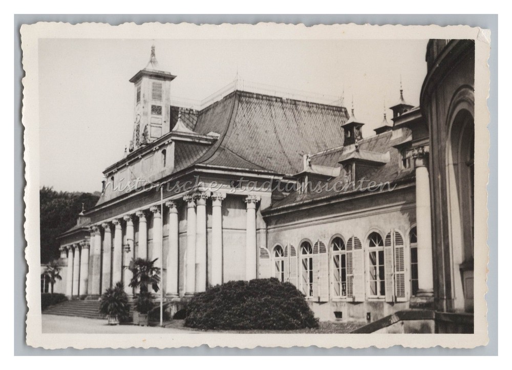 Dresden – Pillnitz Castle Entrance – GDR – Old Photo 1950s 1960s
