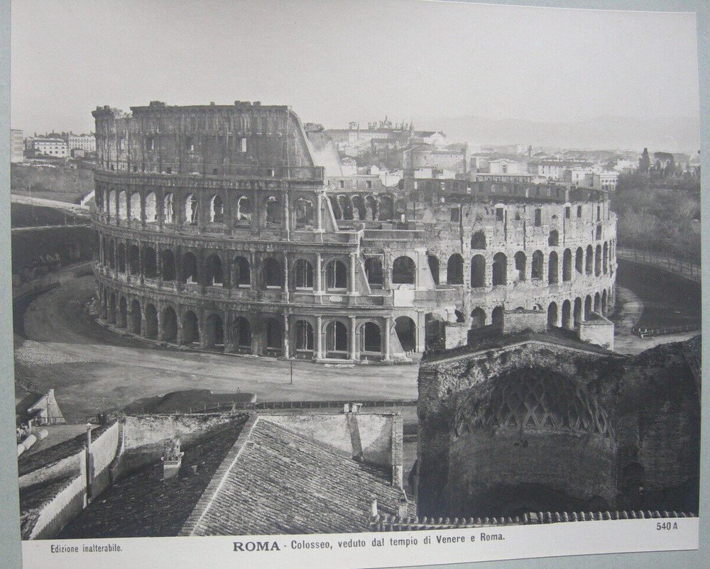 Italy Roma Naples Album 33 Photographs Albumin Alinari Circa 1890