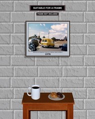 Santa Ana Fire Dept. (Medic-2) Paramedic Van 8×10 Unframed Photo VFRPBT_0044