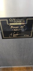 Guy Junker Original Art » Boxed In» Keli Model 2 / 250 Maui Artist DECEASED