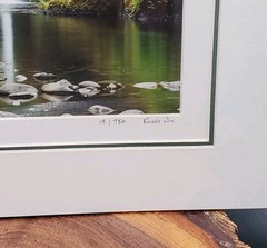 King Wu Matted Photography # Print – PUNCH BOWL FALLS,OR Print 5×7 Matted 9×11