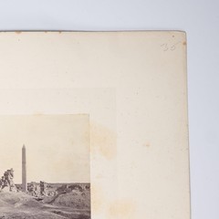 Francis Frith British Albumen Photograph Hypostyle Hall Salt Lake View Egypt