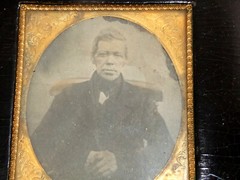 Two Ferrotype / Photos 19th Century Tintype Daguerreotype