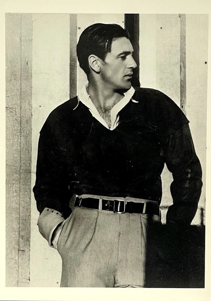 Gary Cooper 1930 Fotofolio Art Print Card – Photo By Cecil Beaton 4.25”x6” Actor