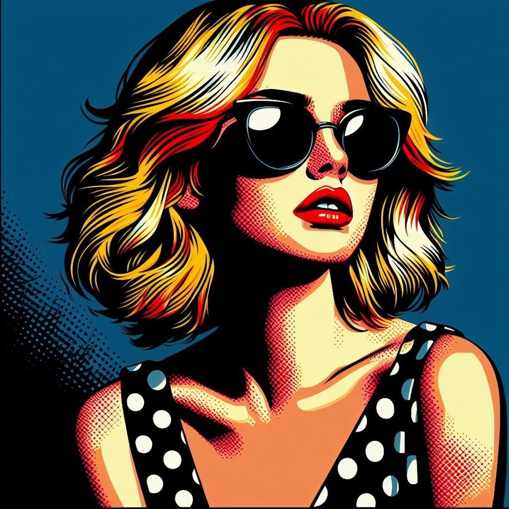 Digital image picture photo wallpaper POP ART 211