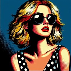 Digital image picture photo wallpaper POP ART 211