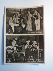 The Kilima Hawaiians – Bill Kilima’s Singing and Swinging Cowboys / Photo Card