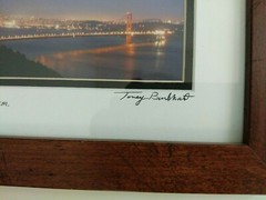 San Francisco Photograph May 15 2003 915 PM Toney Burkhart Signed by Artist