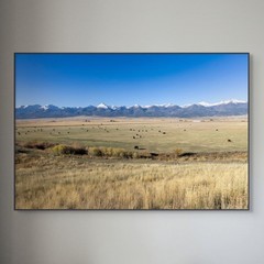 13×19 Fine Art Photography Print – Grazing Mountainscape – Archival Photo Paper