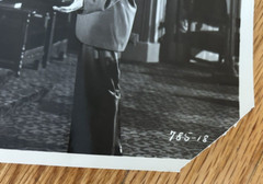 Artist Unknown Vintage Original Photograph Jewish Man Praying Judaica Look!!