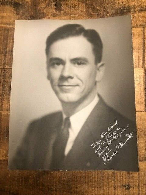 Signed/Inscribed B/W Photo of Charles Bennett to Dwight Rogers / Florida Rep.