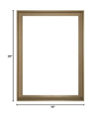 DIY Floating Frame for 8X12/20.3X30.5cm Stretched Canvas,0.6-0.8″/1.5-2cm Dee…