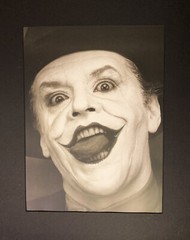 1988 Set Of TWO Jack Nicholson JOKER BATMAN Photogravure Herb Ritts matted